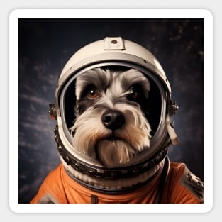 Astro Dog - Miniature Schnauzer Magnet